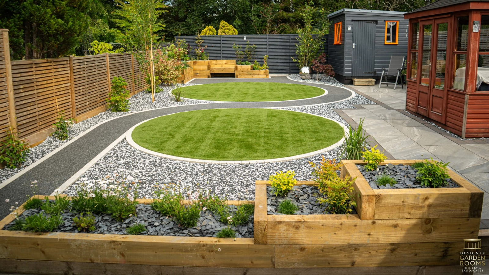 Modern garden design